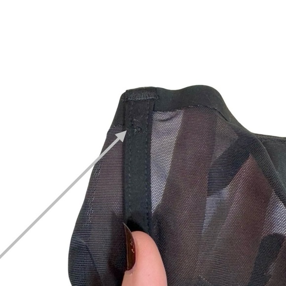 CUUP The Balconette Mesh Bra Black 34F- Still Full Price - Picture 7 of 9